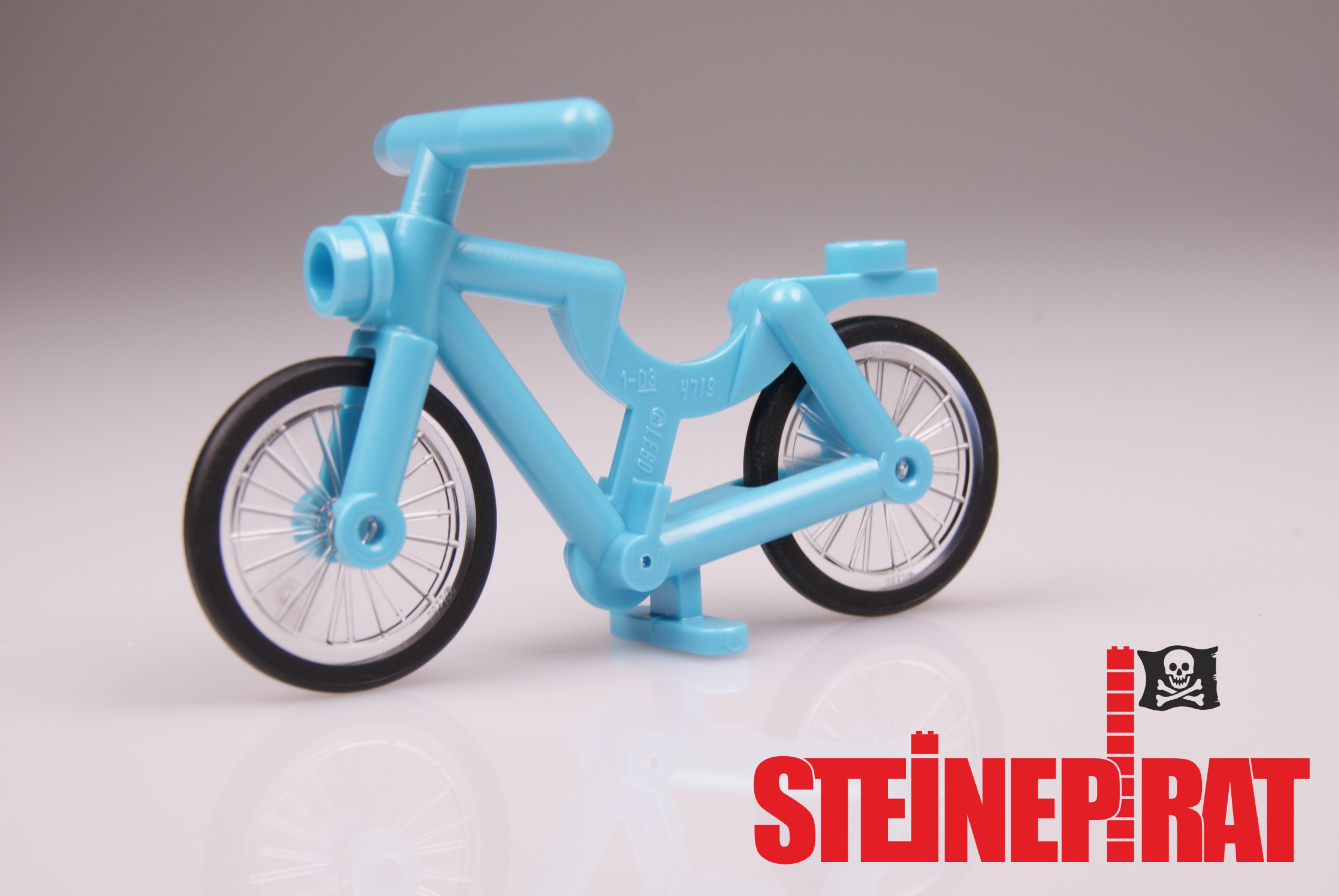 LEGO® 1x 4719c02 (NEU) Fahrrad / Bike / City / azurblau